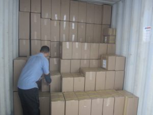 loading container