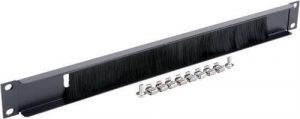 1U brush cable entry
