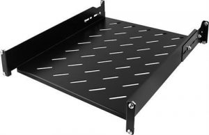 2U cantilever shelf with mounting ear