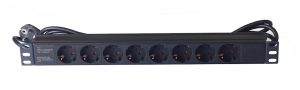 8 way Germany type PDU without switch