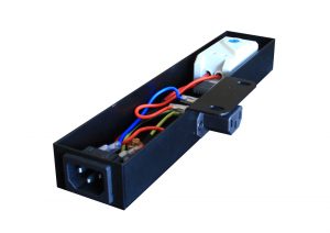 Thermostat for module roof fan unit