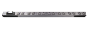1U 14-outlet USA PDU with air circuit breaker