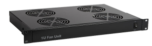 1U fan unit with 4 fans