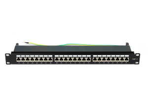 Cat.7 FTP Patch Panel, 24 Ports