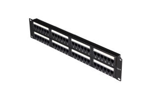 Cat.6 UTP Patch Panel, 48 Ports